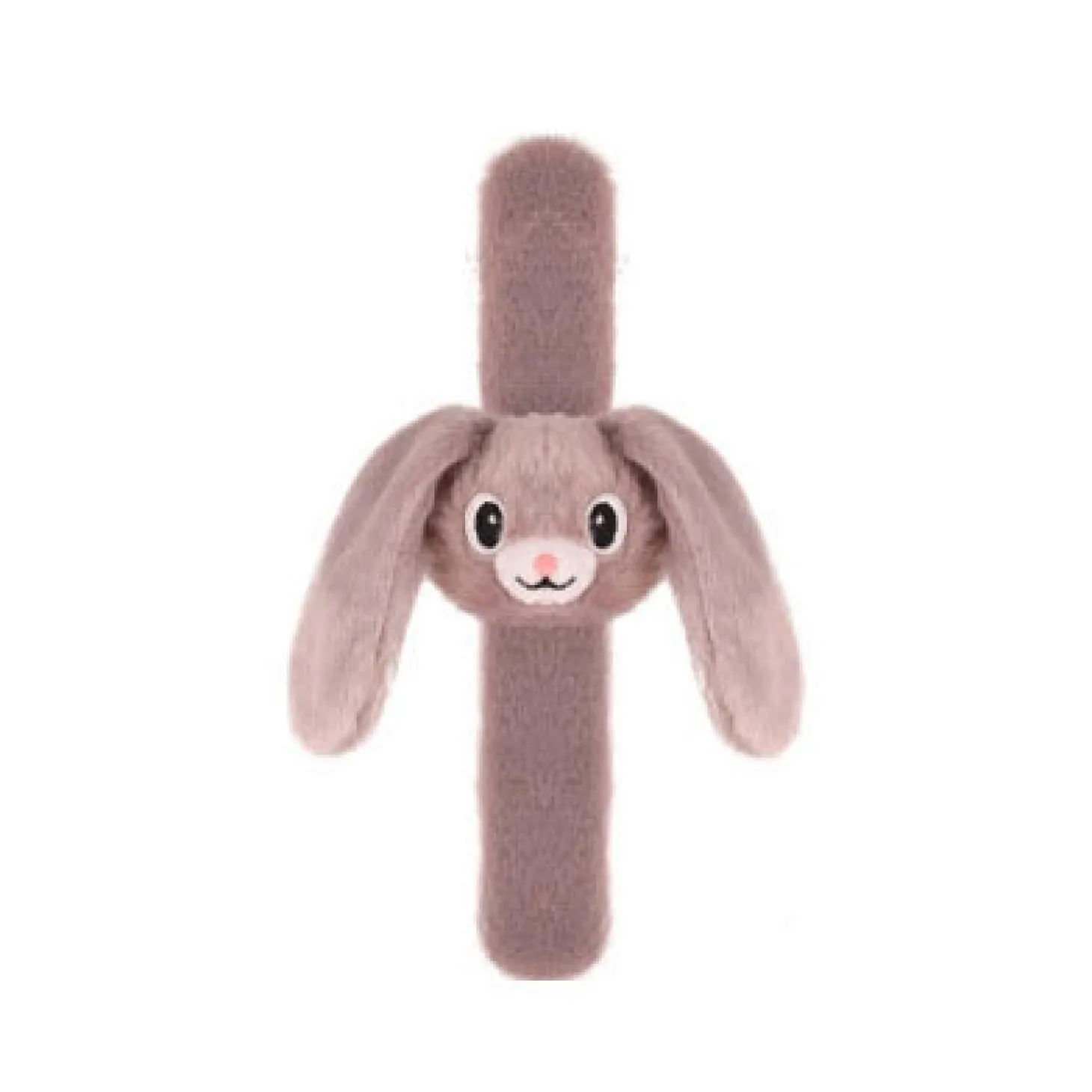 Pluche Klaparmband Konijn Hangoren Grijs