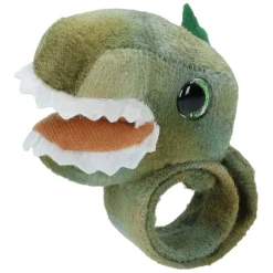 Pluche Klaparmband Krokodil