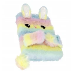 Pluche Notitieboek Konijn Pastel