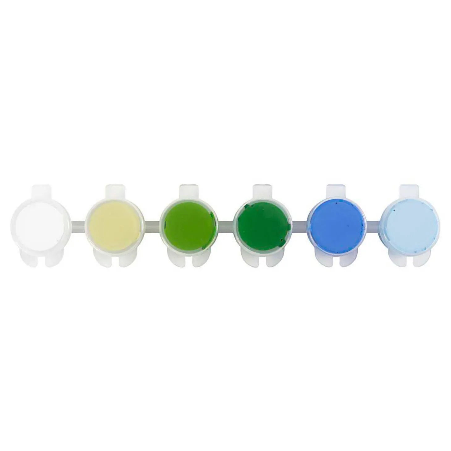 Plus Color Acrylverf Blauw en Groen Harmonie - 6x5ml.