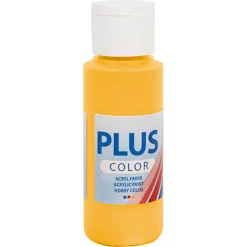 Plus Color Acrylverf, Yellow Sun, 60ml