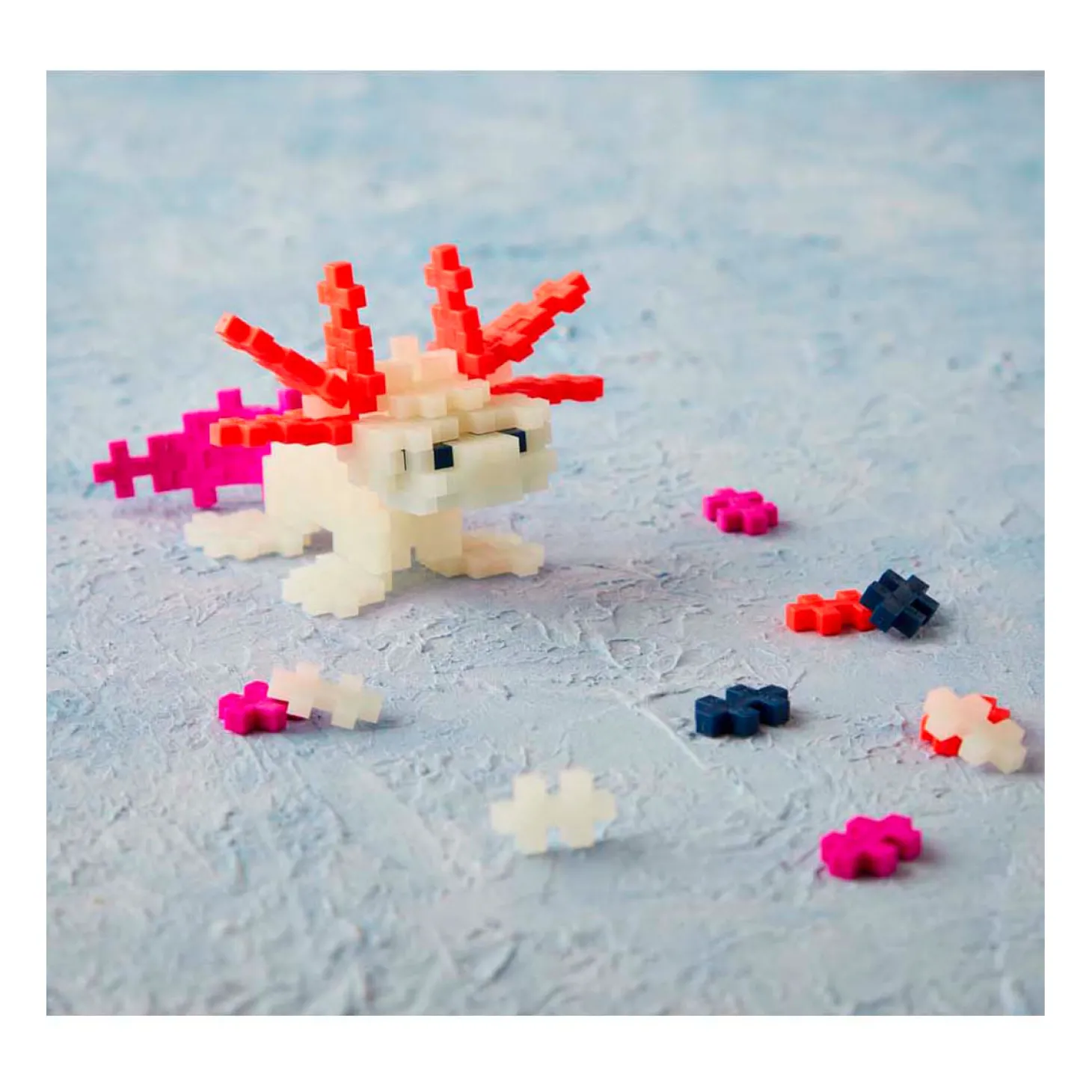 Plus-Plus Axolotl Tube Bouwset, 100st.