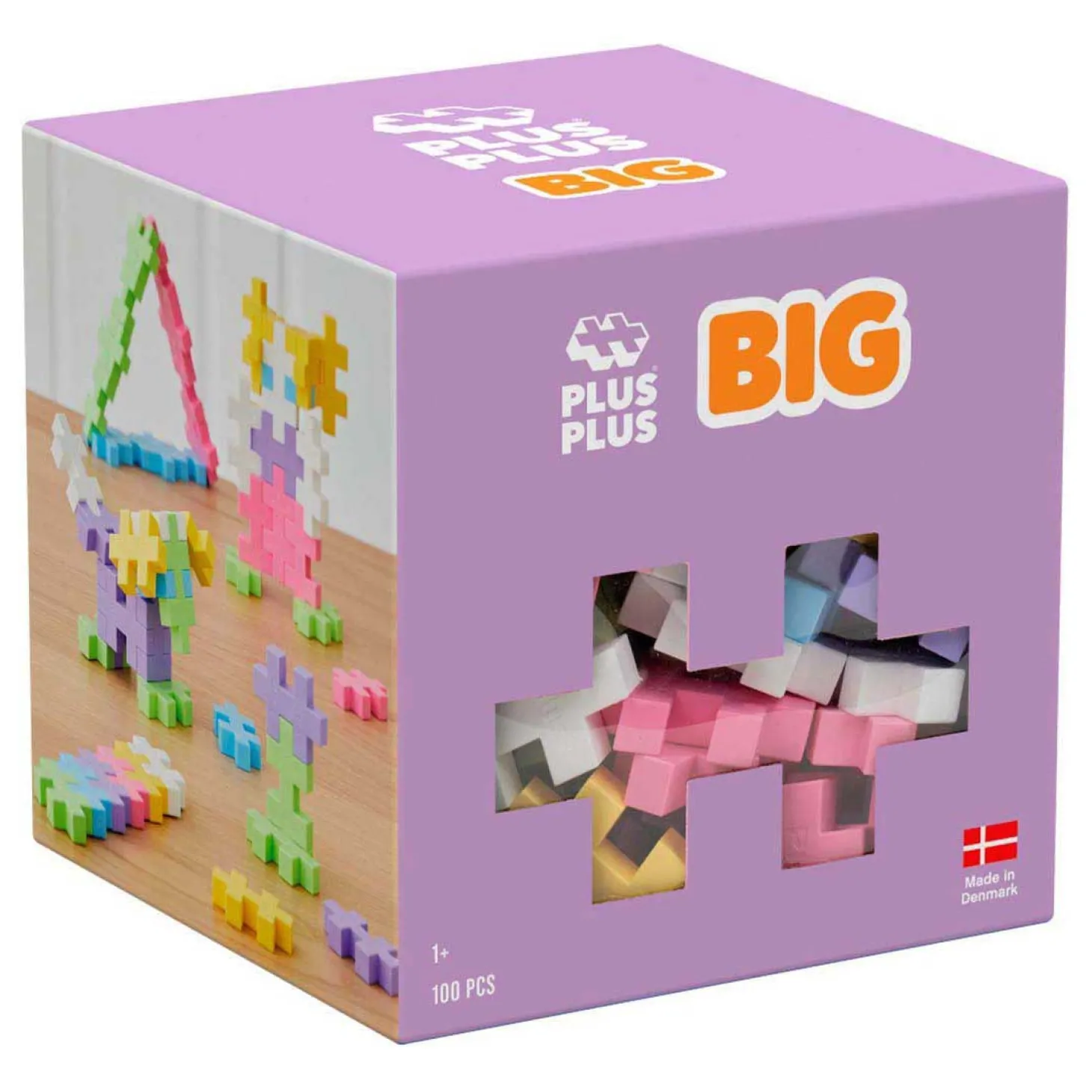 Plus-Plus BIG Pastel Bouwset - 100st.