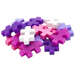 Plus-Plus BIG Tube Glitter Bouwset - 15st.