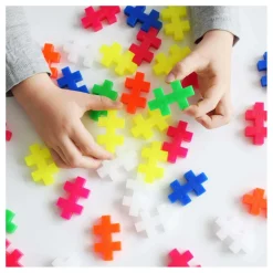 Plus-Plus BIG Tube Neon Bouwset - 15st.