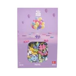 Plus-Plus Pastel Bouwset, 300st.