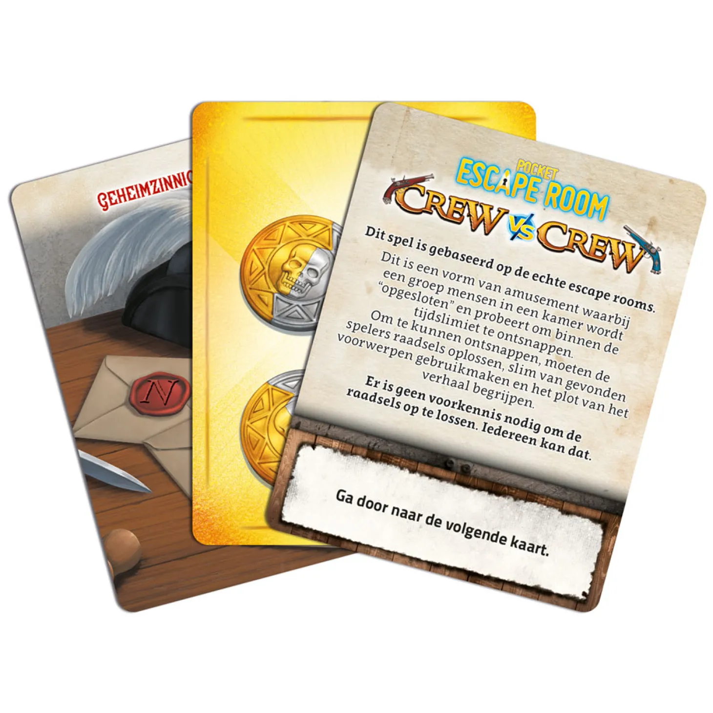 Pocket Escape Room: Crew vs Crew Breinbreker