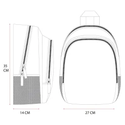Pokemon Gotta Catch 'Em All! Rugzak - Pikachu, 35cm