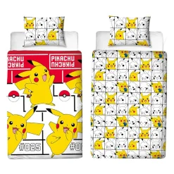 Pokemon Pikachu Icon Dekbedovertrek, 140x200cm