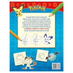 Pokémon - Stap voor Stap Leren Tekenen Hobbyboek