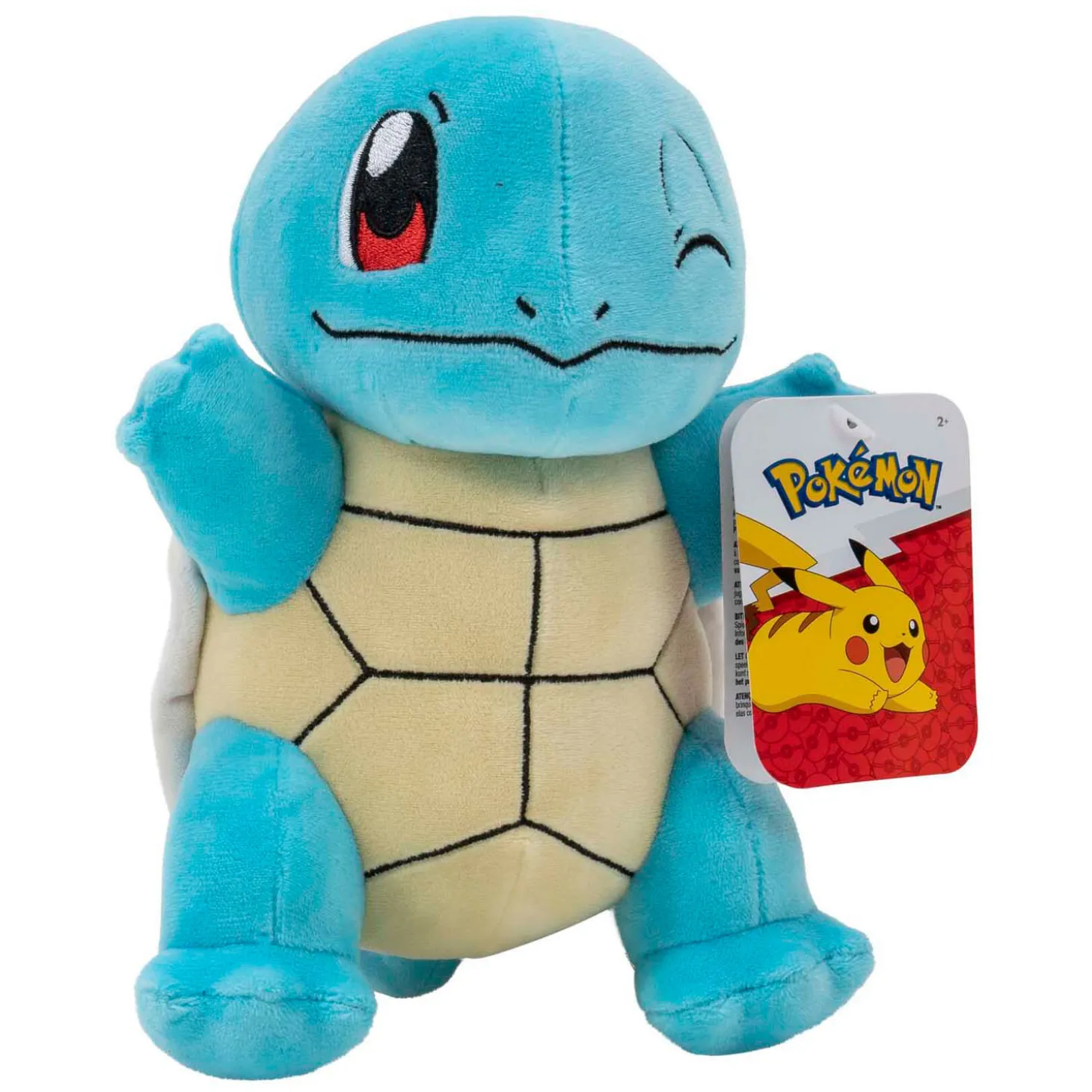 Pokémon Knuffel Pluche Squirtle, 20cm