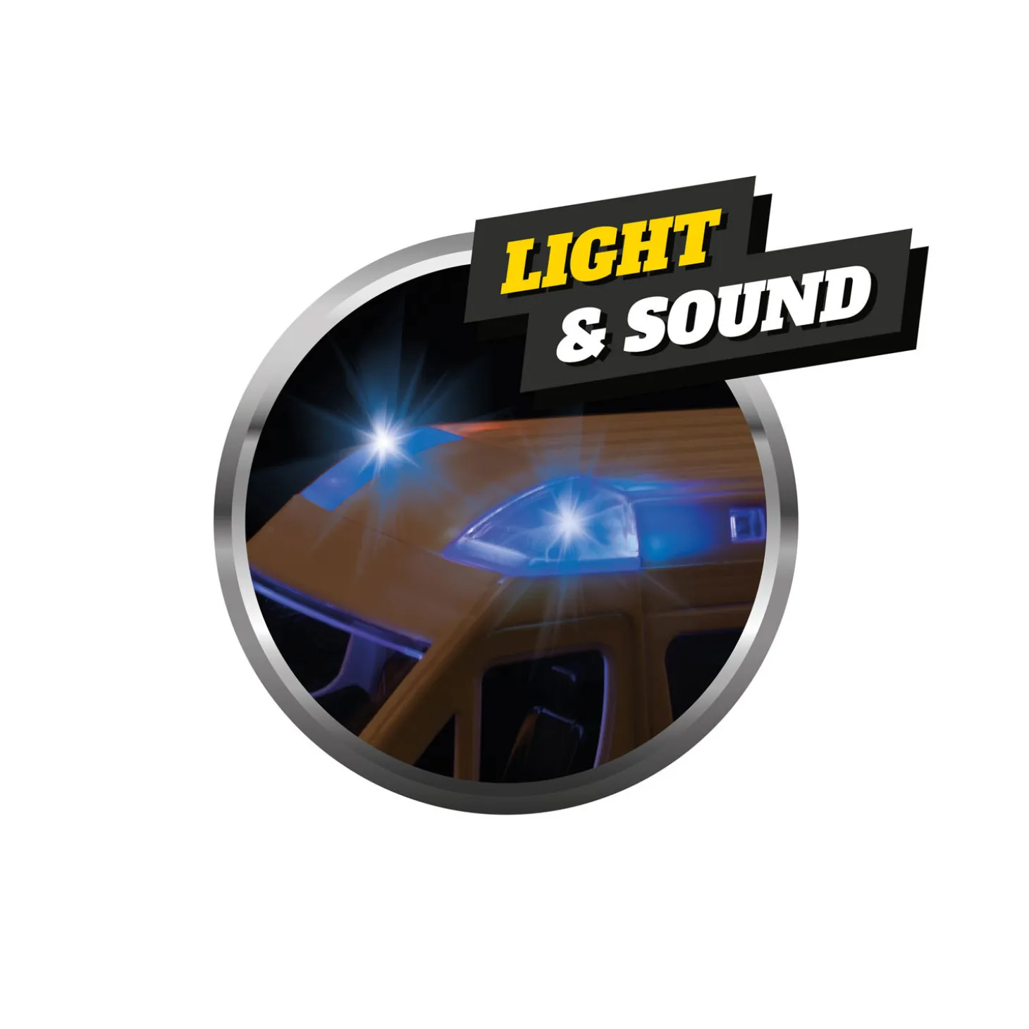 Politiebus met Licht en Geluid