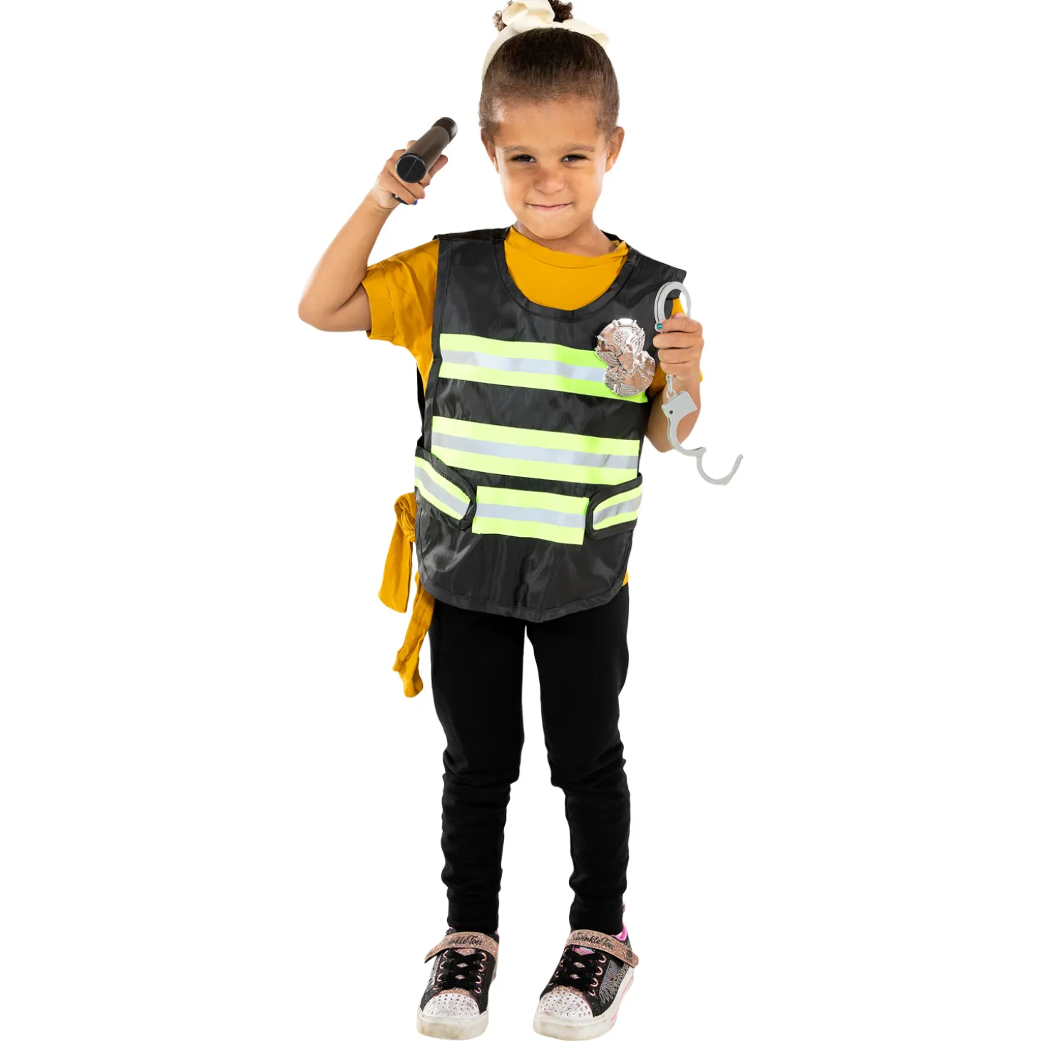 Politieset met Knuppel & Handboeien, 4dlg.