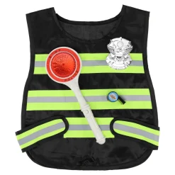 Politieset met Stopbord & Fluit, 3dlg.