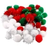 Pompoms Kerst, 48st.