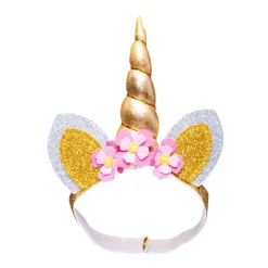 Poppen Accessoires Glitter Eenhoorn Set, 30-34 cm