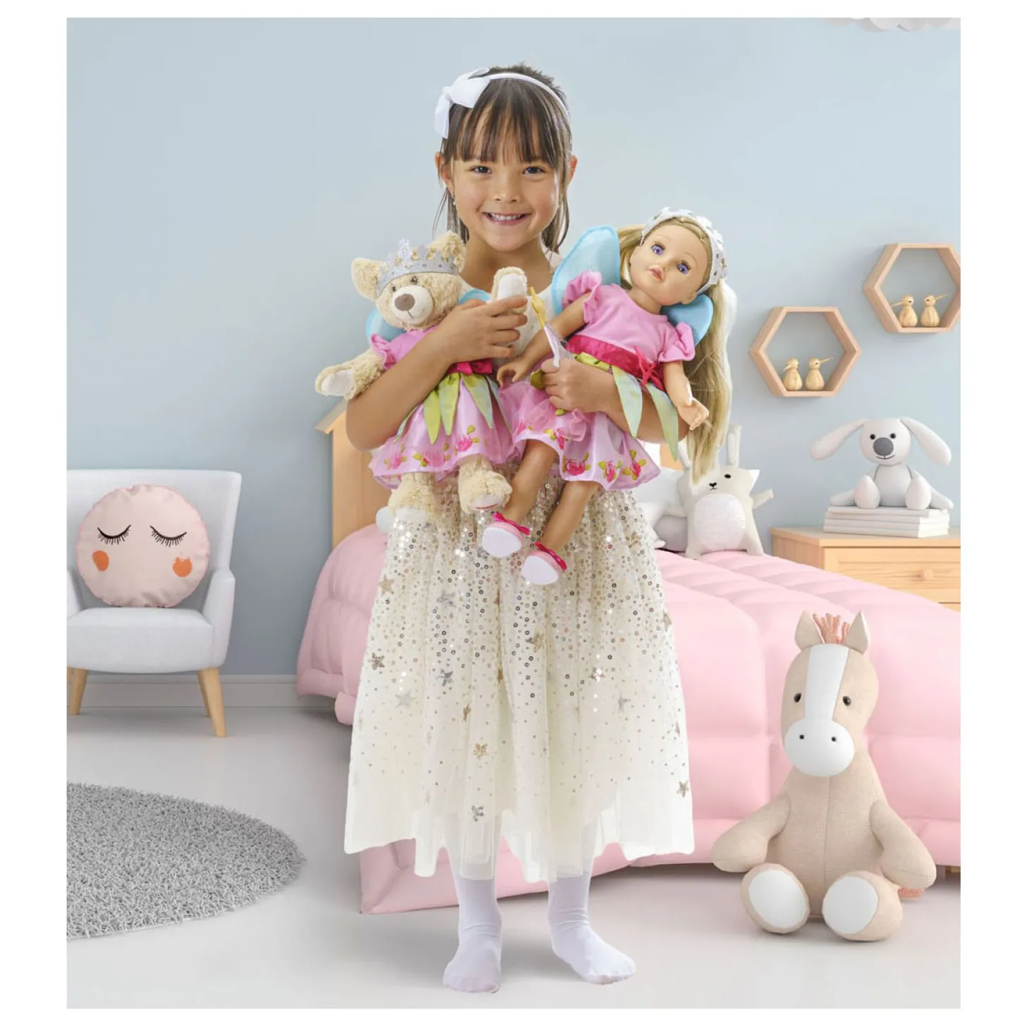 Poppen Accessoires Prinses Lillifee Set, 30-34 cm