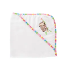 Poppen Badhanddoek Luiaard met Accessoires