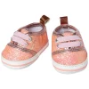 Poppen Glitter Sneakers Roze, 30-34 cm
