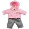 Poppen Jogging Outfit - Roze, 35-45 cm