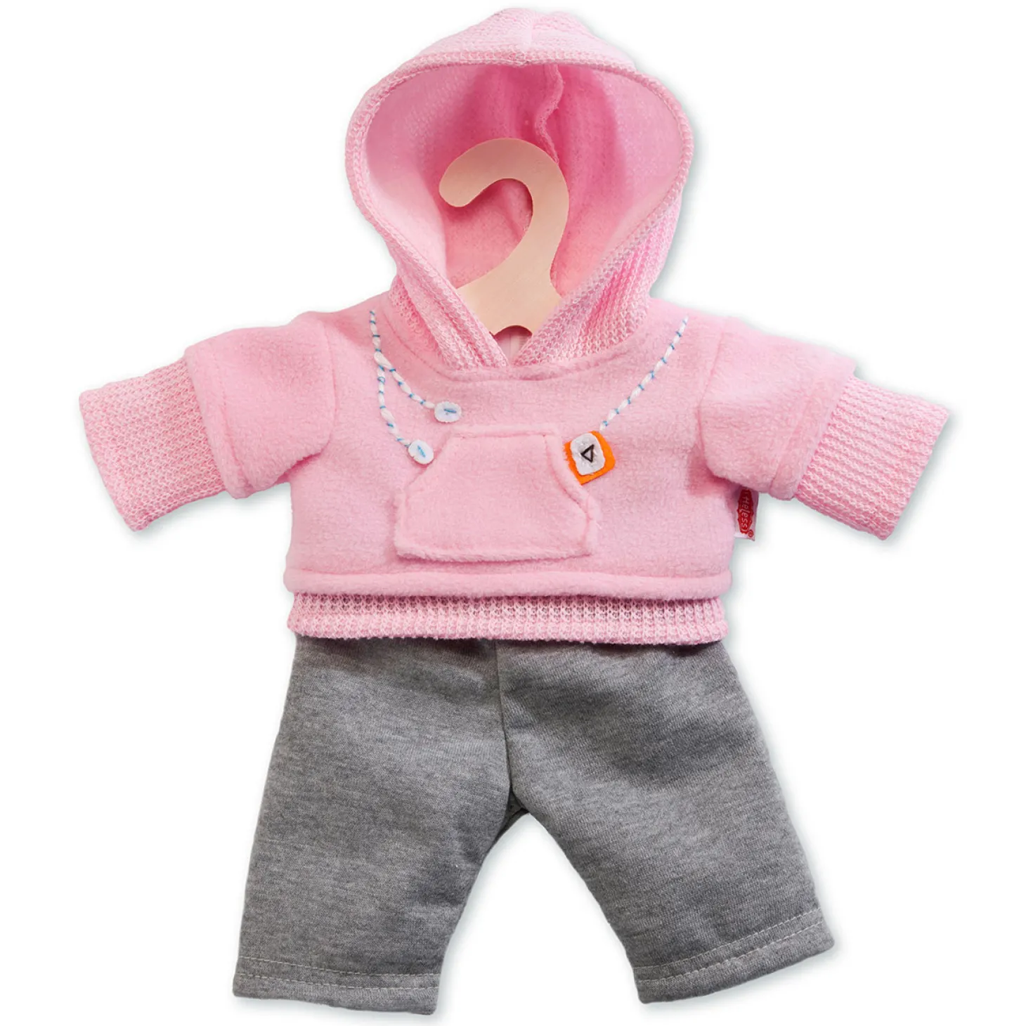 Poppen Jogging Outfit - Roze, 35-45 cm
