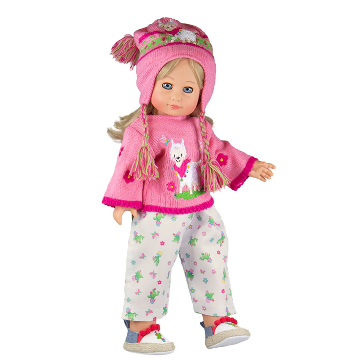 Poppen Muts Alpaca, 35-45 cm