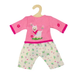 Poppen Pullover met Broek Alpaca, 28-35 cm