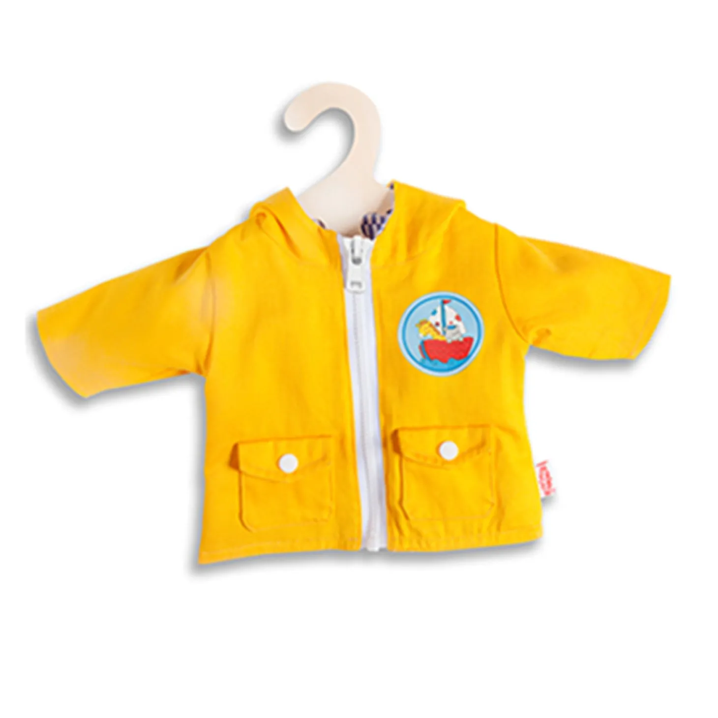 Poppen Regenjas Dubbelzijdig, 35-45 cm