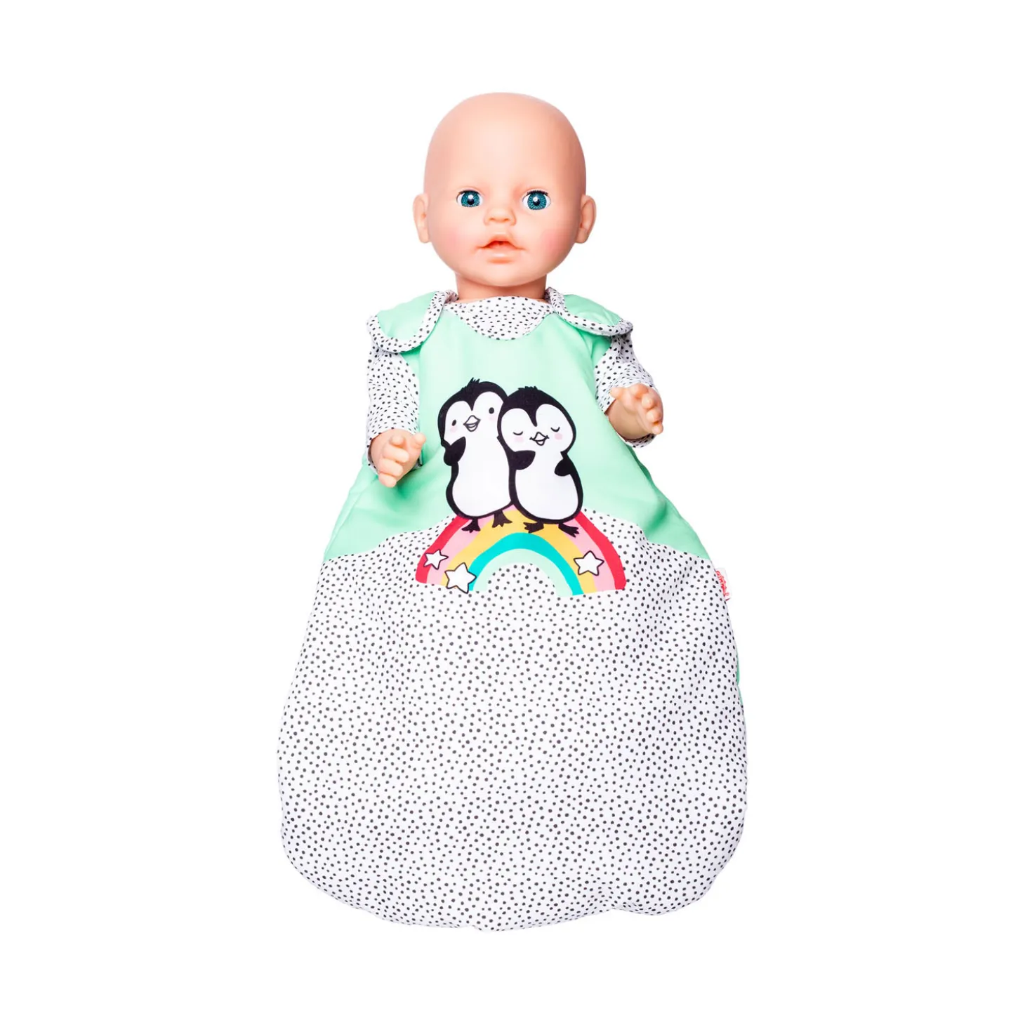 Poppen Slaapzak Pinguin, 35-45 cm
