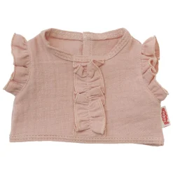 Poppen Wikkelrok Roze met Ruches, 28-35 cm