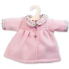 Poppen Winterjas Roze, 35-45 cm