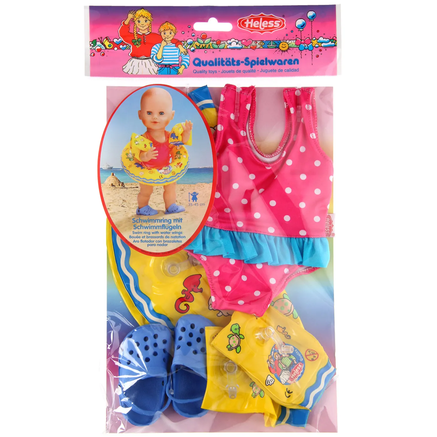 Poppen Zwemset, 35-45 cm