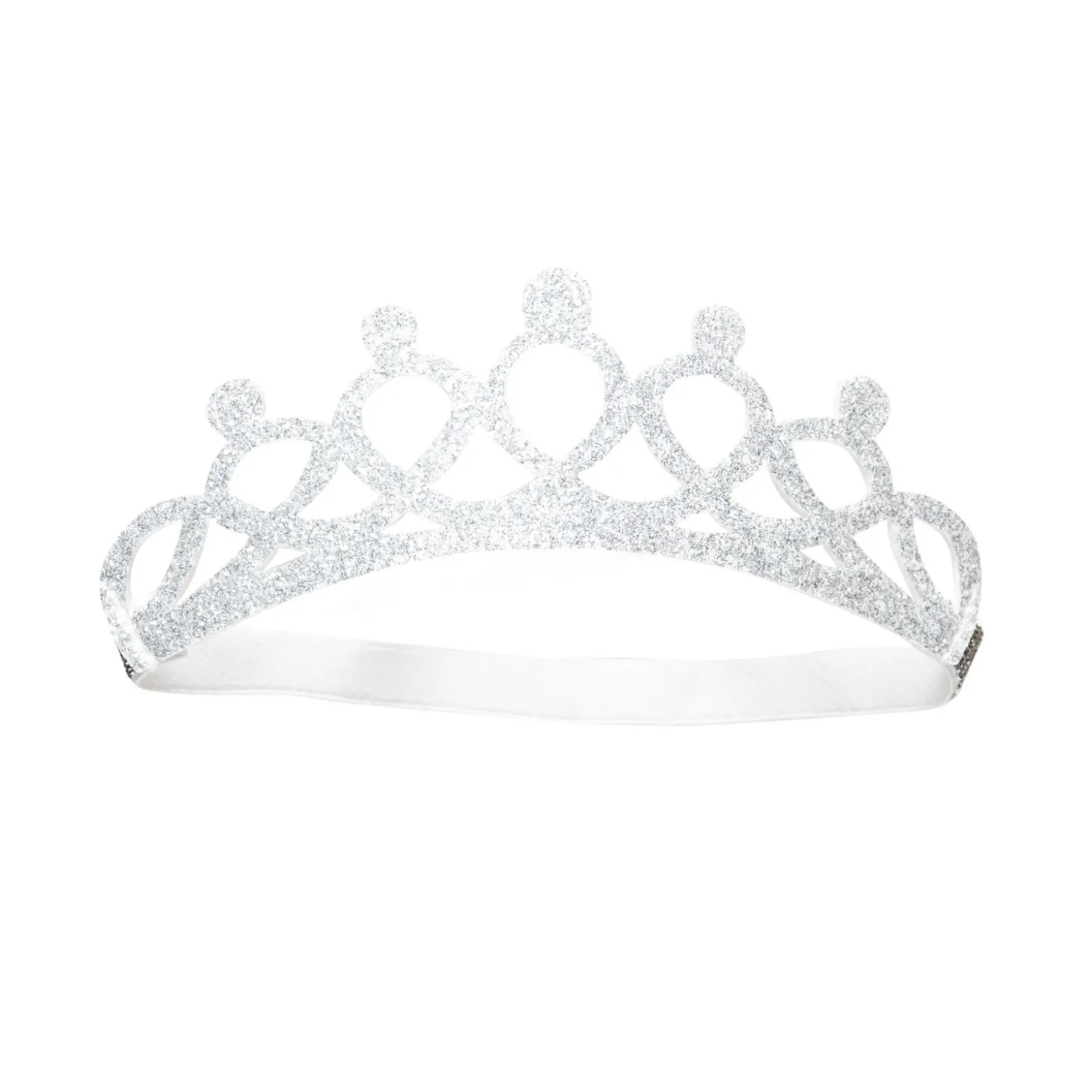 Poppenjurk Fee en Eenhoorn met Sequins en Kroon, 28-35 cm