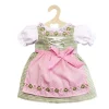 Poppenjurk Groen en Roze, 28-33 cm