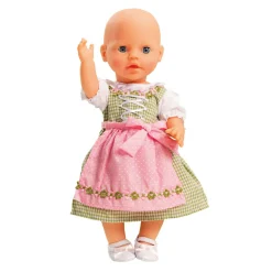 Poppenjurk Groen en Roze, 35-45 cm