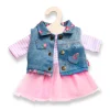 Poppenjurk met Giletje, 35-45 cm