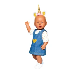 Poppenjurk met Gouden T-Shirt, 35-45 cm