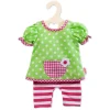 Poppenjurk met Legging, 28-35 cm