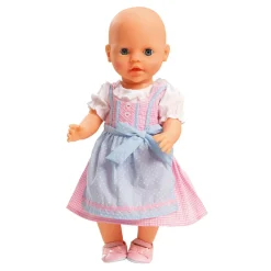 Poppenjurk Roze en Blauw, 35-45 cm