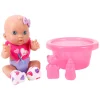 Poppenset met Bad