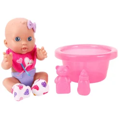 Poppenset met Bad