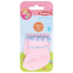 Poppensokken - Roze, 35-46 cm
