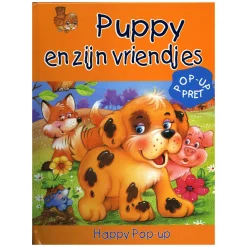 Pop-Up Boek Puppy en zijn Vriendjes