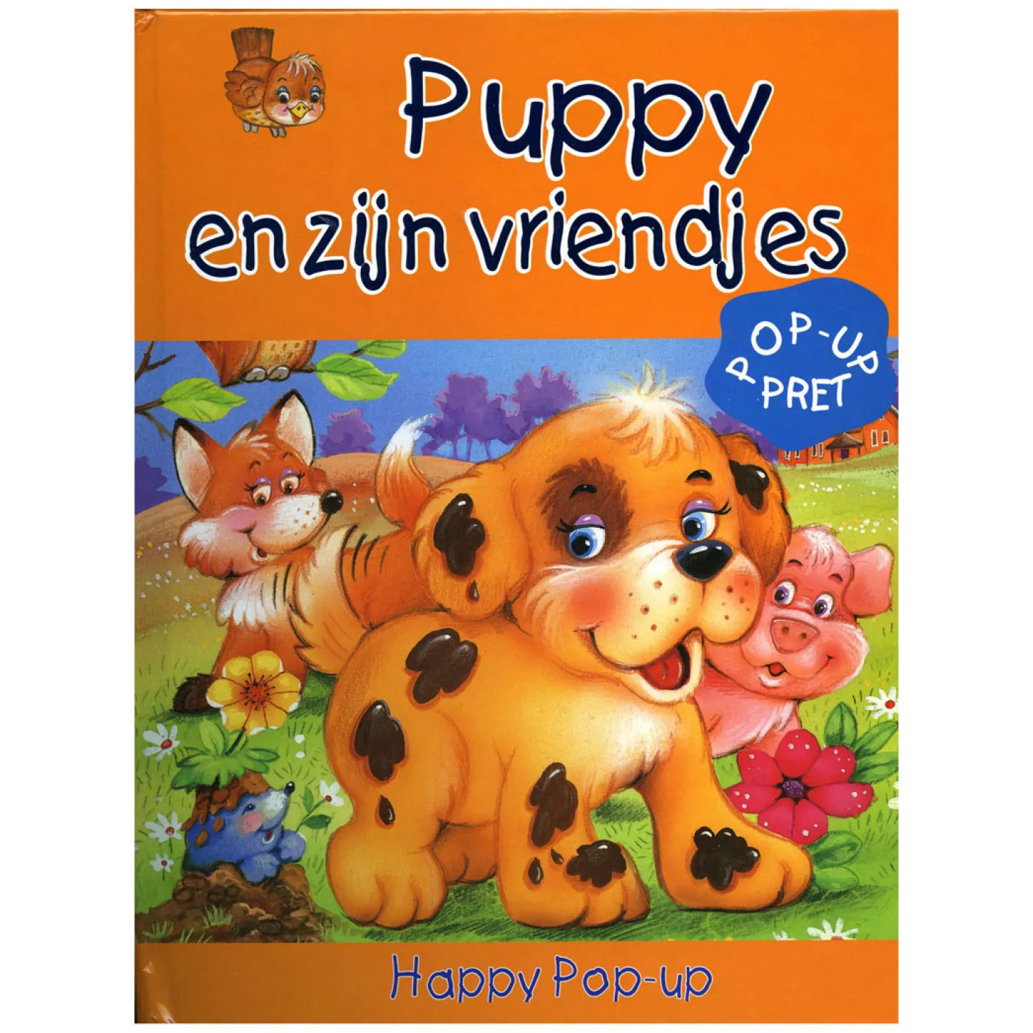 Pop-Up Boek Puppy en zijn Vriendjes