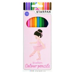 Potloden 12 Kleuren Balerina