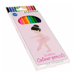 Potloden 12 Kleuren Balerina