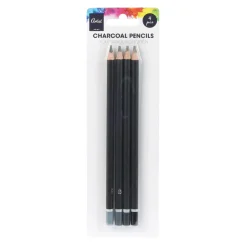 Potloden Houtskool, 4st.