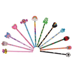 Potloden met Gum, 6st.