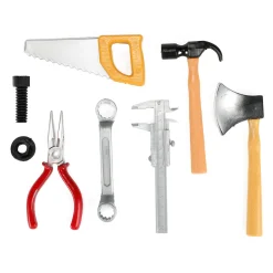 Power Tools Gereedschapset in Zak, 7dlg.