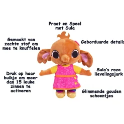 Pratende Sula knuffel